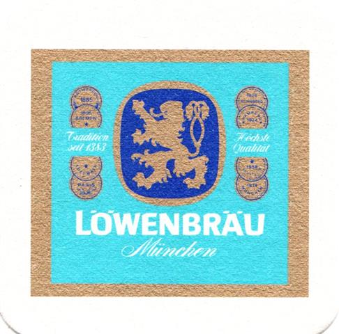 mnchen m-by lwen quad 1-2a (185-goldrahmen-lwenbru mnchen) 